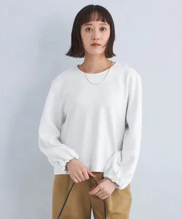 그린 라벨 릴랙싱 글로시 종이상자 풀오버 티셔츠