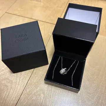 라라크리스티 SV925 목걸이 화이트 라벨