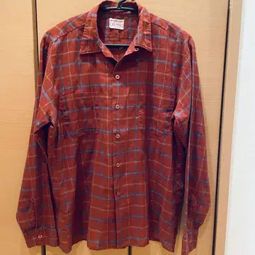60s 맥그리거 체크 셔츠 빈티지 Made in USA
