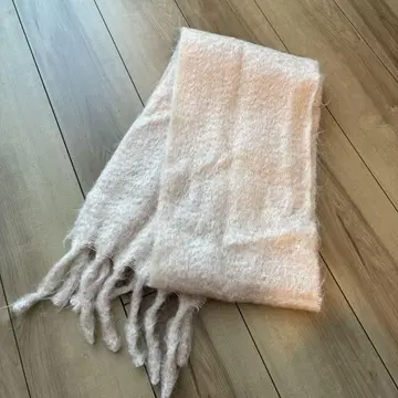 새상품급 ANAYI 아나이 모헤어 머플러 핑크