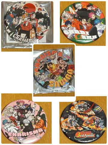 카리스마 캔뱃지 점보리 2nd 키 비주얼 사비라 2주년 3주년