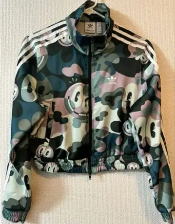 adidas 카모플라쥬 패턴 후드티 L 사이즈