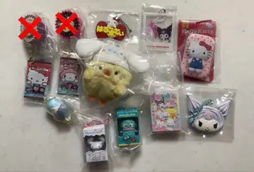 산리오 미니어처 가챠 묶음 판매