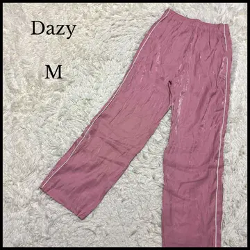새상품급 [ Dazy ] 데이지 사이드 라인 팬츠 M 핑크 캐주얼 여성용