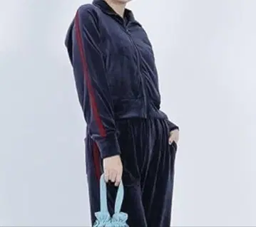 마리콴트 네이비 벨로아 자켓 M