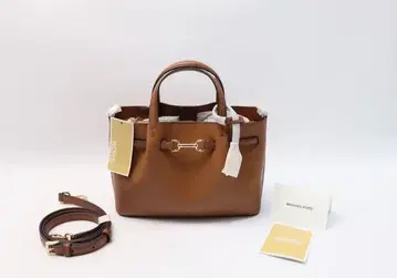 택 포함 새상품 마이클코어스 CARSON 센터 지퍼 새첼 스몰