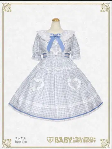 베이비 마가렛 깅엄 체크 원피스