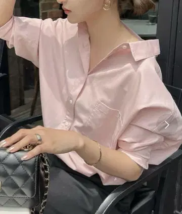 아뉴앙스 스탠다드 셔츠 핑크