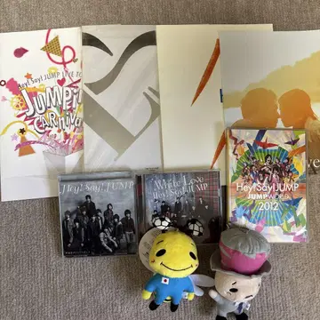 Hey! Say! JUMP CD와 봉제 인형 세트
