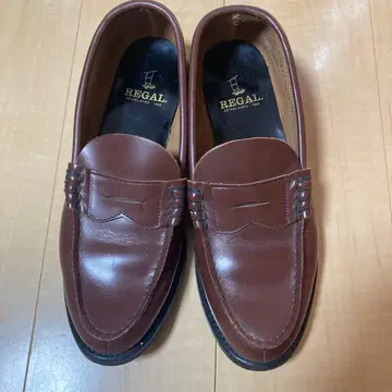 REGAL 로퍼 라이트 브라운
