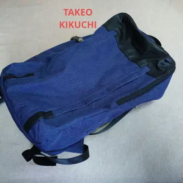 TAKEO KIKUCHI 네이비 백팩