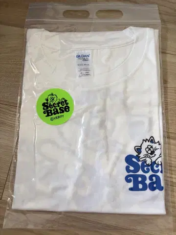 verdy Secret Base T셔츠 L 화이트