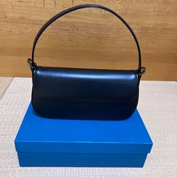 일본제 경조 양용 천연 가죽 블랙 포멀 백