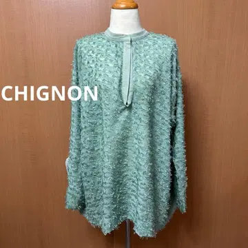 CHIGNON 시뇽 프린지 블라우스 빅