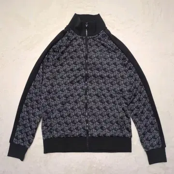 PUMA 푸마 트랙 자켓 저리 T7 AOP 올 패턴 블랙 남성용