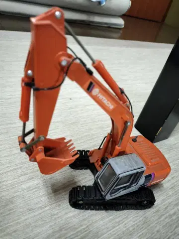 HITACHI 미니어처 중장비 오렌지