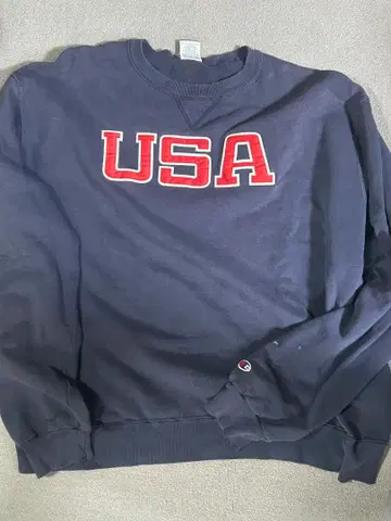 챔피언 맨투맨 90s 네이비 미국제