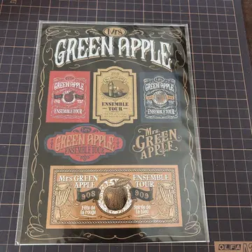 Mrs. GREEN APPLE ENSEMBLE 스티커 세트
