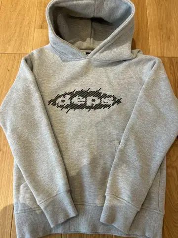 deps 그레이 후드 부착 후드티