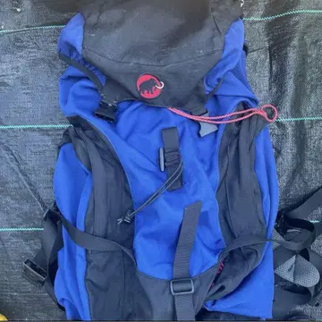 [본격파] MAMMUT 마무트 등산용 백팩 블루 x 블랙