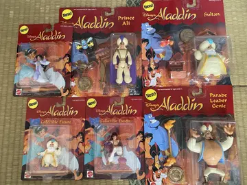 디즈니 알라딘 지니 자파 피규어 6종 Aladdin