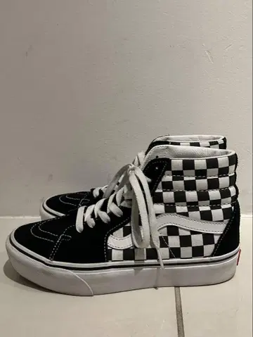 Vans SK8-HI 체커 통굽