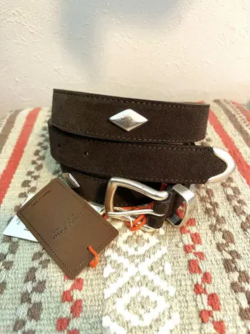 새상품 디노마티아 스터드 스웨이드 벨트 Dino Mattia