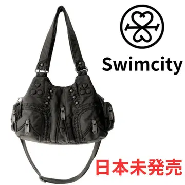 한국 사이트 완판 Swimcity 2way 숄더백 블랙