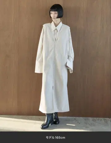 AIC. 딥 V넥 롱 원피스