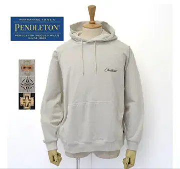 Pendleton 후드 부착 후드티 크림 14일까지 가격 인하 중