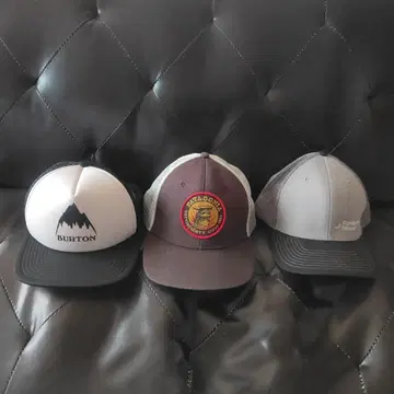 Burton/ PATAGONIA/ 기업물/ 빈티지 캡 3종 세트