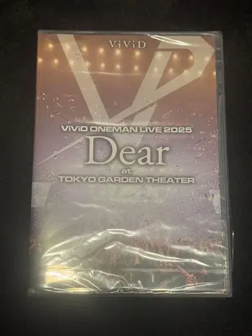VIVID ONEMAN LIVE 2025 Dear DVD 미개봉 새상품