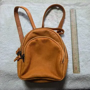 가죽 백팩