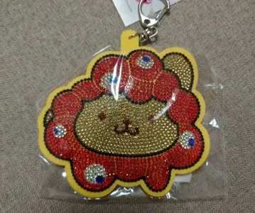 먀쿠먀쿠 폼폼푸딩 키라키라 가죽 키링 산리오 오사카