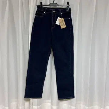 *미사용 새상품* 오카야마 KUROKI 네이비 데님 팬츠 M 스트레이트