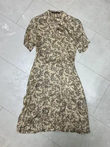 콩트와르 데코토니에 셔츠 원피스