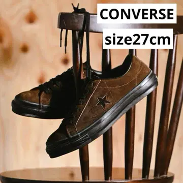 새상품 CONVERSE ONE STAR J SUEDE 브라운 스웨이드