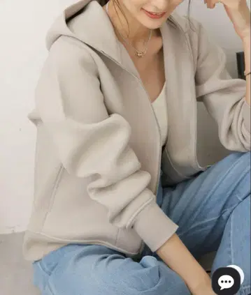 NANO UNIVERSE 테크 종이상자 더블 지퍼 후드티