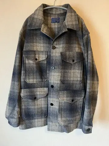 Pendleton 70s 헌팅 자켓 옴브레 체크