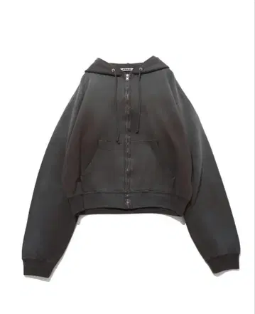 AURALEE DYED PIMA LIGHT SWEAT ZIP PARKA4