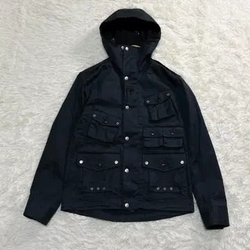 +J 유니클로 블랙 후드 부착 마운틴 후드티 M 질 샌더