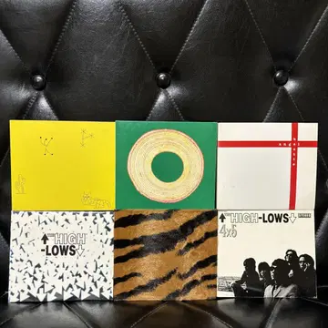 HIGH-LOWS 하이로우즈 6장 묶음 판매