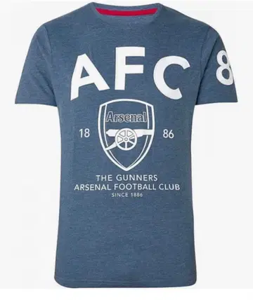Arsenal AFC 86 티셔츠 네이비