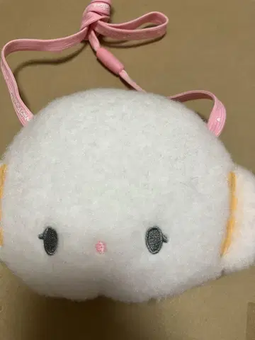 코기뮨 패스 케이스 산리오 퓨로랜드 봉제 인형 퍼스 미니백