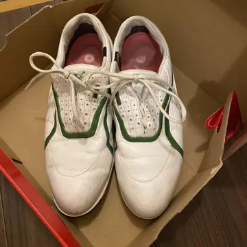 PUMA GORE-TEX 골프화 화이트/그린 26.5