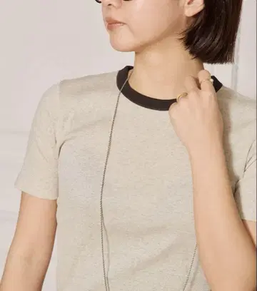 IENA LA BOUCLE 라이트 리브 하프 슬리브 풀오버 2