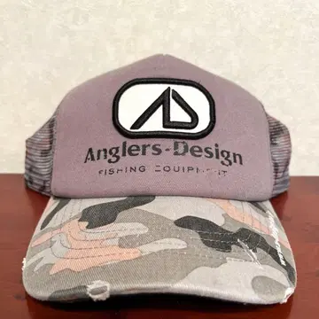 [ 미사용 ] Anglers-Design 카모플라쥬 데미지 캡