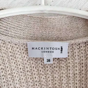 MACKINTOSH 베이지 가디건 38