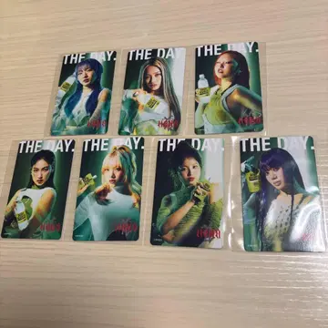HANA 바디멘테 트레이딩 카드 7장 세트