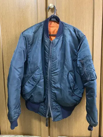 Alpha Industries MA-1 플라이트 자켓 M 네이비